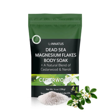 Pure Dead Sea Magnesium Flakes Restful Cedarwood Soak